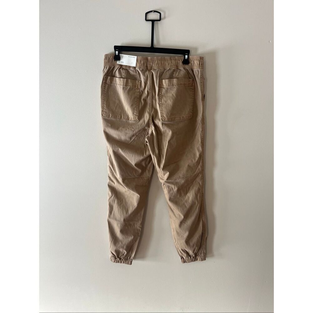 American Eagle Next Level Stretch High Rise Jegging Jogger Khaki Tan Size 14 NWT - Picture 4 of 8